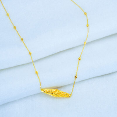 Golden Lantern Necklace