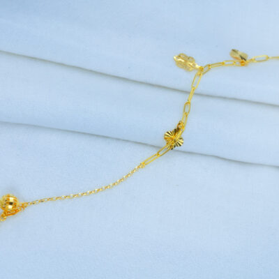 Golden Gardenia Cuff