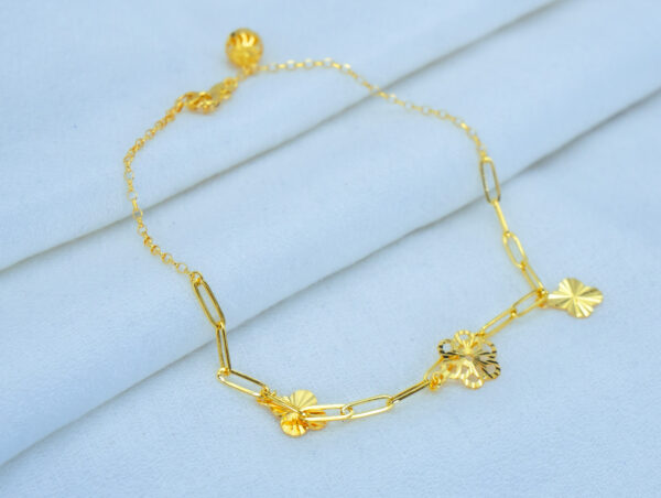 Golden Gardenia Cuff