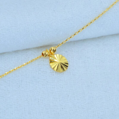 Heartwarming Gold anklet