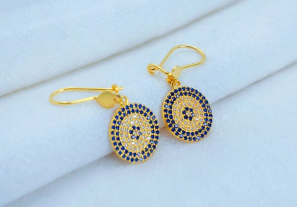 Golden Oceanic Earrings