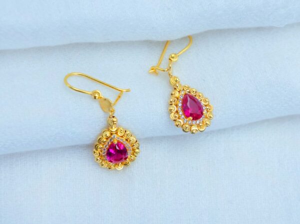 Crystal Blush Earrings - Image 2