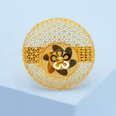 Florale Mesh Ring