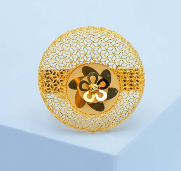 Florale Mesh Ring