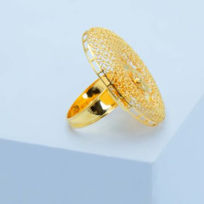 Florale Mesh Ring