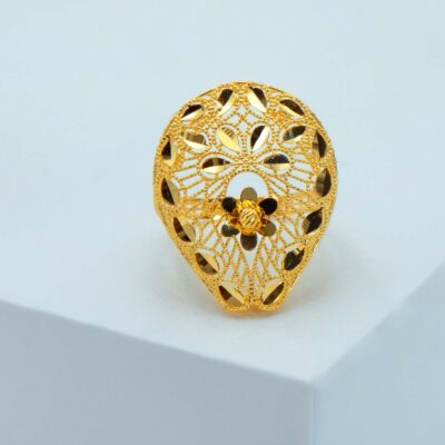 Filigree Flower Ring