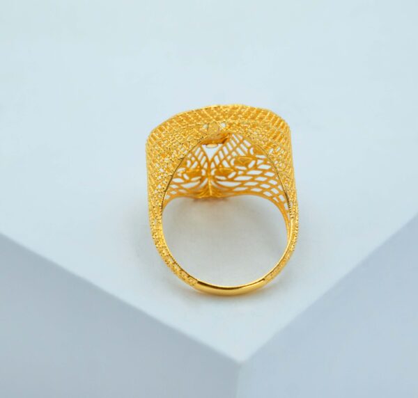 Filigree Flower Ring - Image 3