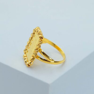 Rect Filigree Ring