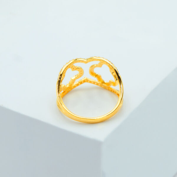 Clover Diamond Ring - Image 3