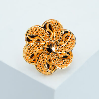 Blossoming Gold Ring