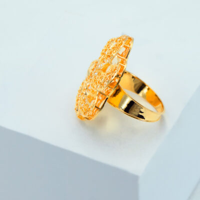 Blossoming Gold Ring