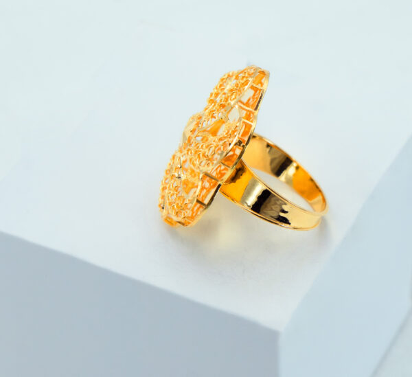 Blossoming Gold Ring - Image 2