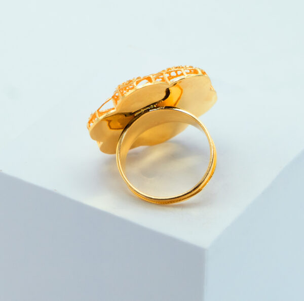 Blossoming Gold Ring - Image 3