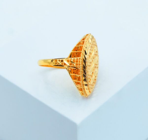 Filigree Leaf Ring - Image 3