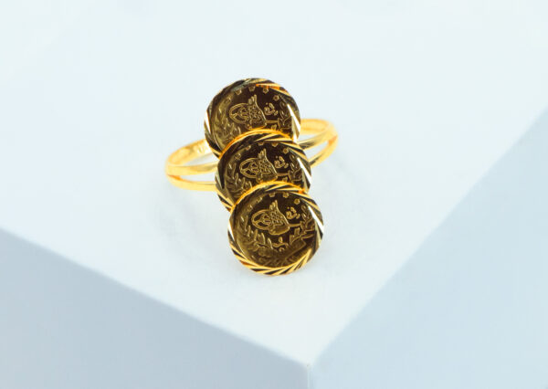 Triple Coins Ring