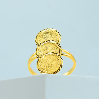 Triple Coins Ring