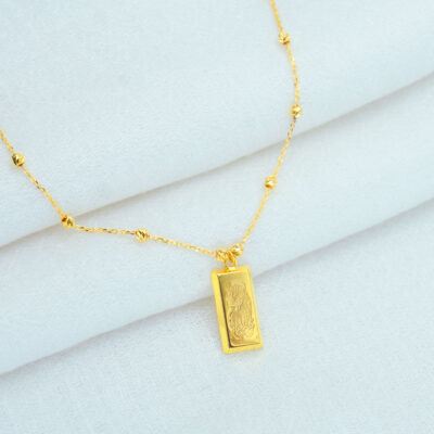 Gold Bar Necklace