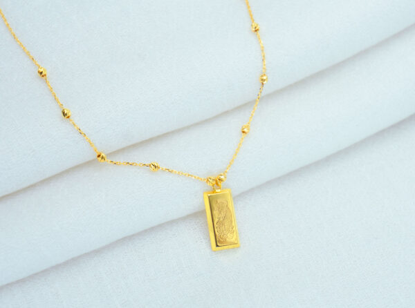 Gold Bar Necklace