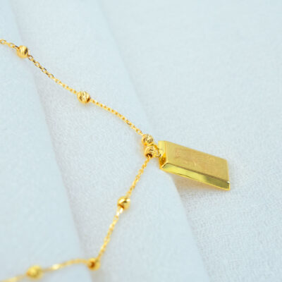 Gold Bar Necklace