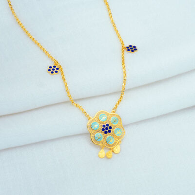 Floral Charm Necklace