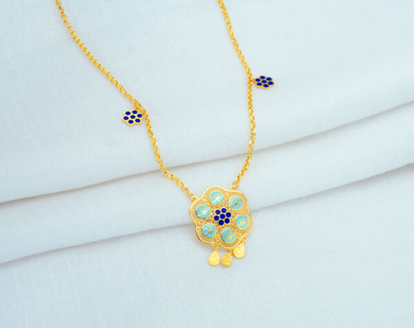 Floral Charm Necklace