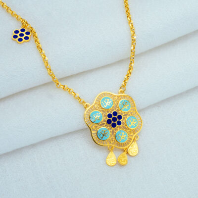 Floral Charm Necklace