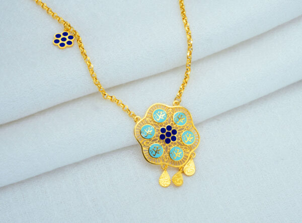 Floral Charm Necklace - Image 2