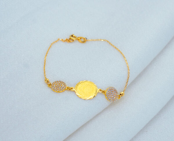 Crystal Coin Bracelet - Image 2