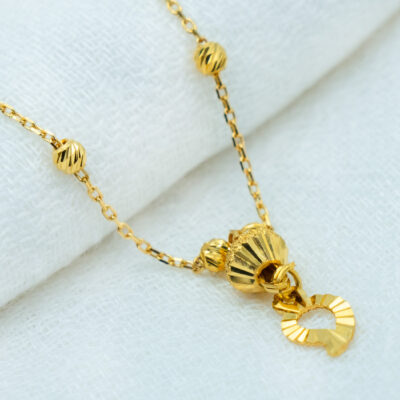 Golden Heart Necklace