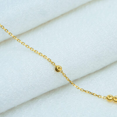 Delicate Gold Bead