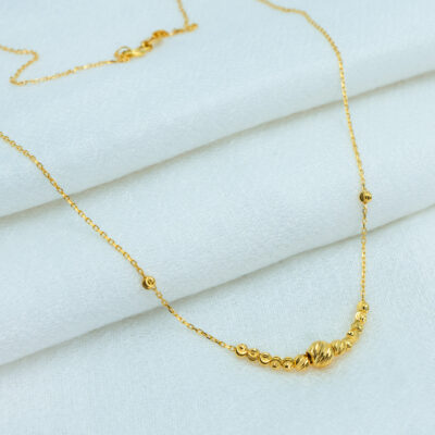 Delicate Gold Bead