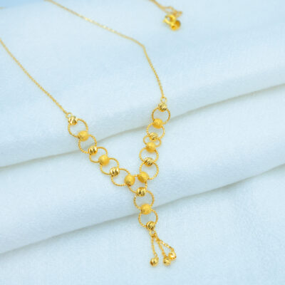 Sunlit Bead Necklace