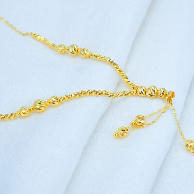 Golden Bead Necklace