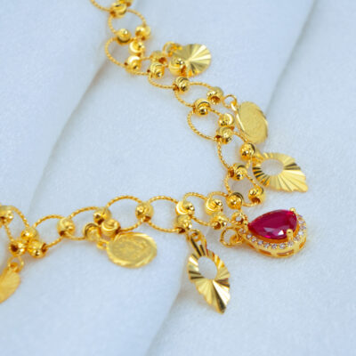 RubyCharm Necklace