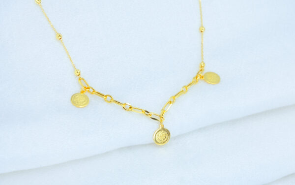 Golden Charm Necklace - Image 4